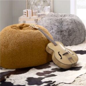 Pottery Barn Teddy Bear Faux Fur 41” Bean Bag Cover Sold Out New With Tags